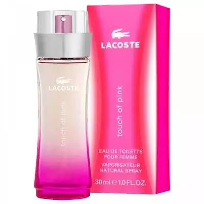 Lacoste Touch Of Pink 30ml Edt Spray For Her - New Boxed & Sealed - Free P&p • £34.95