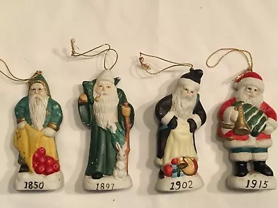 Memories Of Santa Christmas Ornaments With Year Of Santa Depictions • $15.95