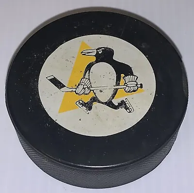 Vintage Pittsburgh PENGUINS NHL Hockey Puck  • $29.99