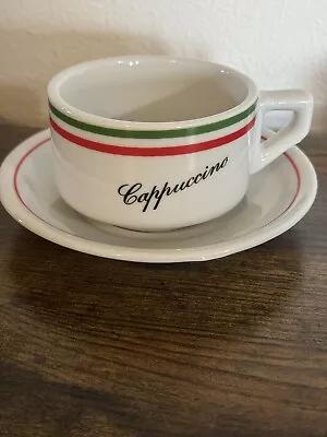 Cappuccino Cup And Saucer Set Of 5 • £38.92