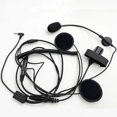 Motorcycle Racing Helmet Headset Earpiece Earphone Mic Yaesu FT-60R VX-3R Radios • $20.98