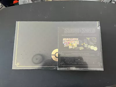 $130 • Buy Pokemon Sword And Shield Ultra Premium Collection Zacian & Zamazenta Sealed Box
