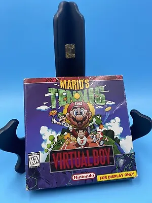 Mario's Tennis (Nintendo Virtual Boy 1995)  For Display Only Rare Blockbuster • $295