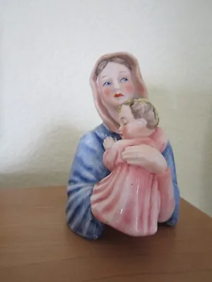 Madonna Holding Child Goebel - Hummel Figurine Sacrart  Germany Bee Marking • $24.99