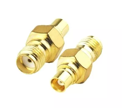 SMA Female To MCX Female Adapter Connector  X1                 666 • £3.95