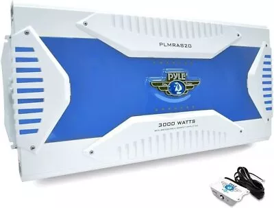 Pyle Hydra Marine Amplifier- Upgraded Elite Series 3000 Watt 8 Channel MOSFET • $215.99