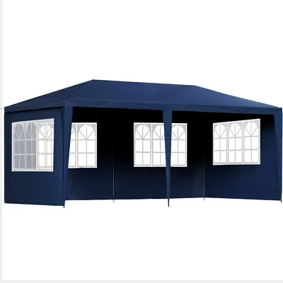 $105.69 • Buy Instahut Gazebo 3x6 Outdoor Marquee Gazebos Party Wedding Tent Camping Blue