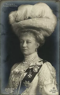 RPPC Germany German Empress Queen Of Prussia Kaiserin Auguste Victoria Postcard • $11.97