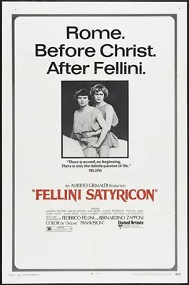 Satyricon Federico Fellini Vintage Movie Poster Print • $6.49