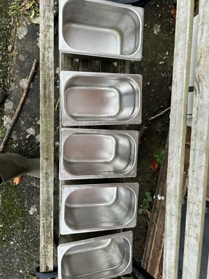 Gastronorm Containers Pans Tray Bain Marie Food Pot  Lid • £35