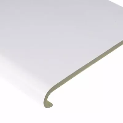 UPVC Bullnose Window Boards Sills/Cill/Cover/End Caps 1.25 Metre Lengths White • £4.49