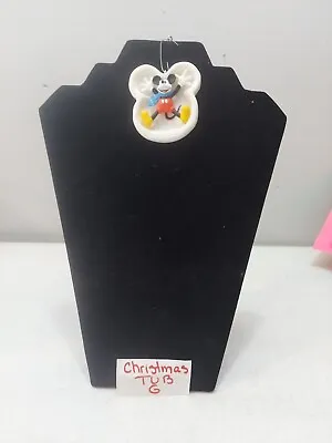 1997 Hallmark Keepsake Ornament Mickey Snow Angel No Box • $10