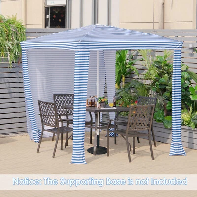 $109.95 • Buy Foldable Beach Cabana Tent Sun Shade Shelter Outdoor Canopy Umbrella Carry Bag