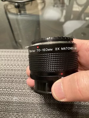 Vivitar 70-150mm 2x Matched Multiplier Lens For Konica K/AR In Box Japan • $16.99