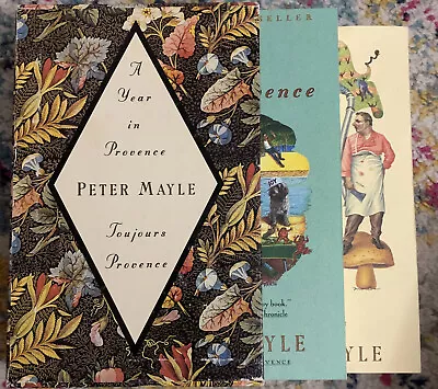 A Year In Provence/Toujours Provence By Peter Mayle (1993 Trade Paperback /... • $6.30