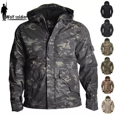 ECWCS G8 Mens Army Tactical Jacket Military Coat Waterproof Fleece Parka Kryptek • $75.99