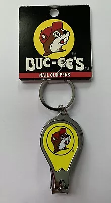 Bucees Nail Clippers Cutter Filer Beaver Logo Buc-ee’s Bottle Cap Opener Keychai • $9.87