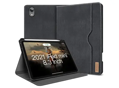 DTH Panda Case For IPad Mini 6 Gen With Pencil Holder Crow Black  8.3-Inch 2021 • £19