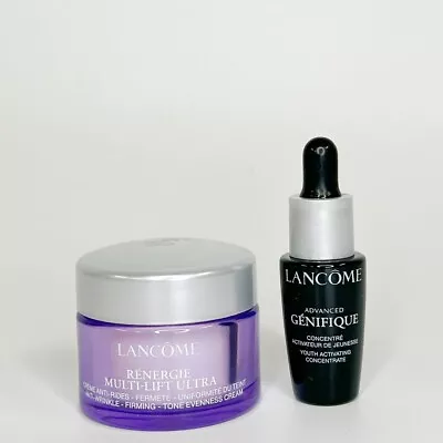 Lancome Renergie H.P.N.300-peptide Antiaging Cream 15ml+advanced Genifique 7ml • £15.99