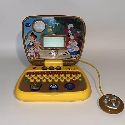 Disney Jake And The Neverland Pirates Learning Laptop - Works - Vtech • $12.49