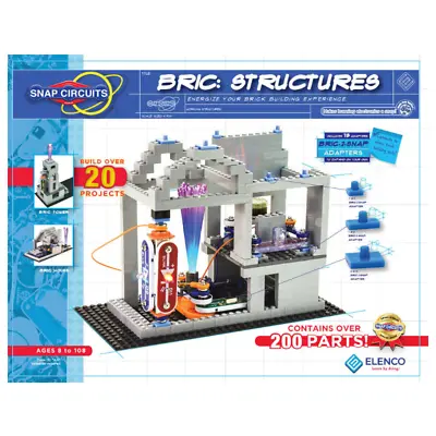 Snap Circuits Bric: Structures | Brick & Electronics Exploration Kit • £61.95