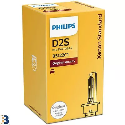 Philips 1x D2S Original Vision Xenon Replacement P32d-2 Headlamp 85122C1 HID • $49.95