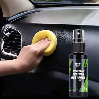 $12.69 • Buy Plastic Parts Refurbish Agent Car Interior Restorer Refurbish Accessories 50ML