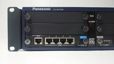 £75 • Buy Panasonic KX-NCP500UK Phone System With IPCMPR & LCOT4 Boards
