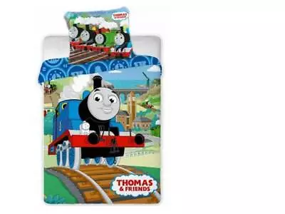 Thomas & Friends Toddler Size Bedding Set Bed Cover Bed Linen 100 X 135cm Type 3 • £18.95