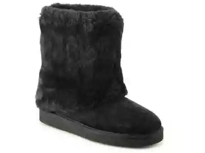 UGG® AUSTRALIA Ugg 3220 Maylin Suede Boot Sz 5 Black • £152.73