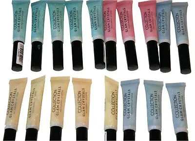 18 X Collection Glam Crystals Holographic Lip Toppers | Job Lot | RRP Over £70 • £10.99