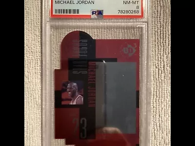 1996 Upper Deck UD3 Star Focus Michael Jordan #23 PSA 8 HOF • $75