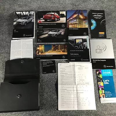 2017 Mercedes GLC 300 Owners Manuals Owner Books Set Case *without Garmin CD* • $28.80