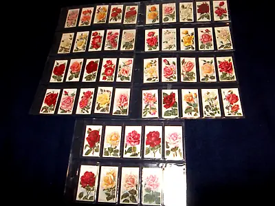 Vintage 50 Roses Cigarette/tobacco Cards Circa 1930's W.d. & H.o. Wills • $19.94