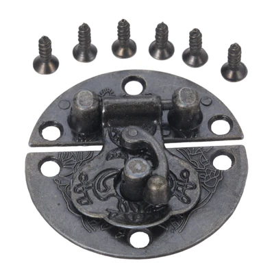 $3.73 • Buy Box Latch Clasp Wooden Jewelry Box Buckles Wine Box Lock Buckle Decor Hardware