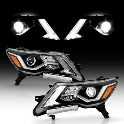 Pair Set Factory Style LED Projector Headlights For 2017-2020 Nissan Pathfinder • $424.99