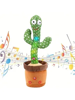 1pc-Dancing Talking Cactus Toys For Baby Boys And Girls Singing Mimicking Recor • $15.50