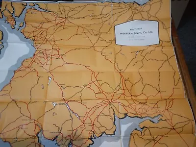 £4.99 • Buy Scottish Motor Traction. Western SMT Co Ltd. Route Map. X