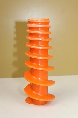 Victorio 200 Strainer Replacement Part: Orange Plastic Spiral AUGER (loc:Wall2) • $13.95