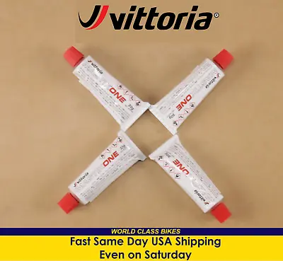 4 Pack Vittoria Mastik One Original Tubular Tire Glue Rim Cement 4x30g Tubes • $29.95