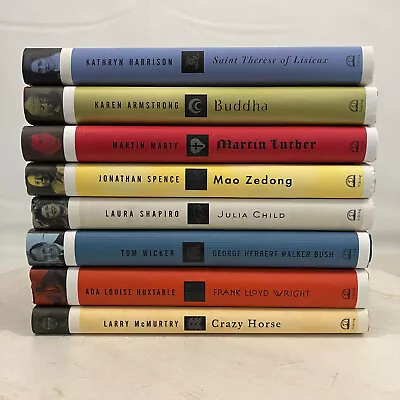 Penguin Lives Series On Historical Figures From Viking Lot Of 8 HCDJ Books • $34.99