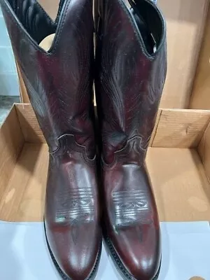 Masterson Boot Men's Cowboy Boots Size 11D NEW IN BOX Style RB875 Black Cherry • $80