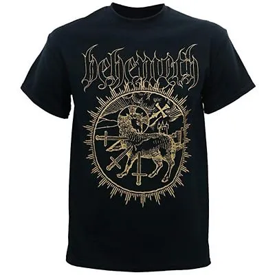 Behemoth Goat Inverted Cross Blackened Death Metal Music Band T Shirt 10118389 • £36.01