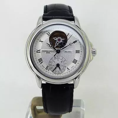 FREDERIQUE CONSTANT Watch FC-610X3A5/6 Heartbeat Day Date Silver Limited To 250  • $1639