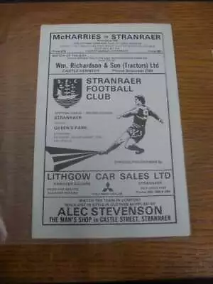 22/12/1979 Stranraer V Queens Park  (4 Pages) • £3.99