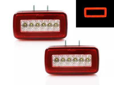 USA LED Light Bar Rear Bumper Reverse + Fog Lamp For Mercedes W463 G Class Wagon • $71.15