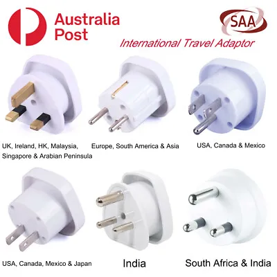 $8.50 • Buy Travel Adaptor From Australia & New Zealand Travel To Overseas