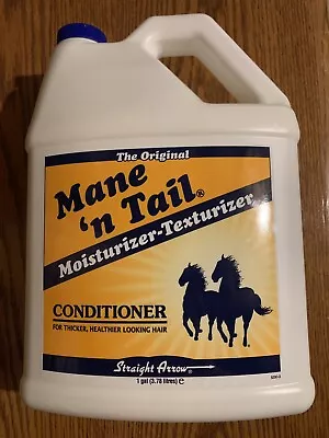 Mane 'n Tail Conditioner Gallon Human Horse Hair Silky Smooth White Brand New • $39.99