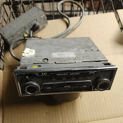 Refurbished Becker Mexico Cassette For Mercedes Guaranteed Wks & Lks GR8 • $1676.76