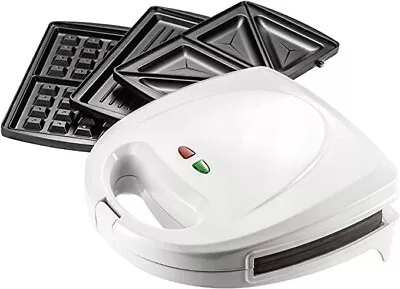 £27.95 • Buy Judge Sandwich Toaster Waffle Maker Panini Grill Press Non Stick Plates White
